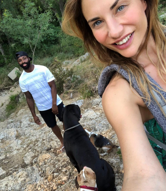 Ariane Brodier et son compagnon - Instagram, 13 juillet 2018
