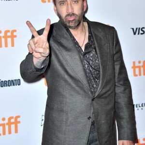 Nicolas Cage à la première de "Mom and Dad" au Toronto International Film Festival 2017 (TIFF), le 9 septembre 2017. © Igor Vidyashev via Zuma Press/Bestimage
