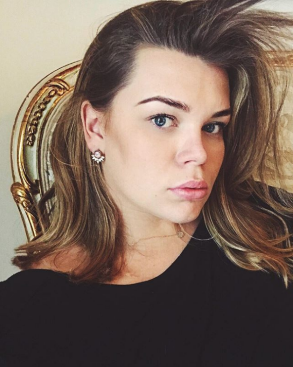 Camille Gottlieb, fille de la princesse Stéphanie de Monaco, selfie sur Instagram le 18 juillet 2018.
