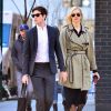 Exclusif - Karlie Kloss et son compagnon Joshua Kushner à New York le 1er avril 2018.