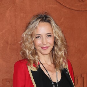 Hélène de Fougerolles au village lors des internationaux de tennis de Roland Garros à Paris le 8 juin 2018. © Cyril Moreau / Bestimage