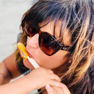 Faustine Bollaert lors de ses vacances au Québec - Twitter, 29 juillet 2018
