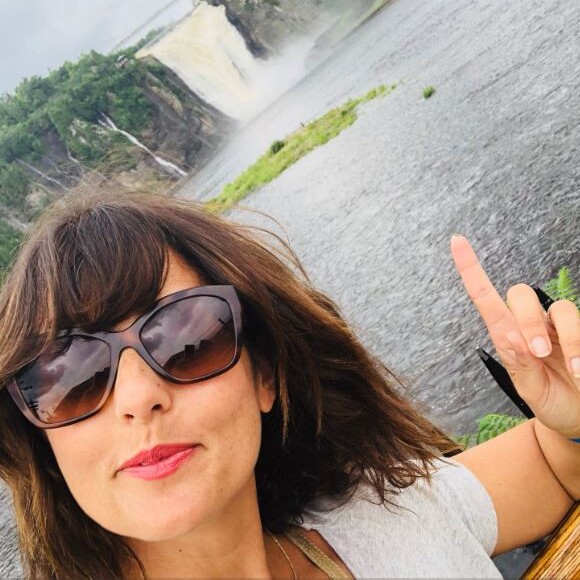 Faustine Bollaert en vacances au Canada - Twitter, 26 juillet 2018