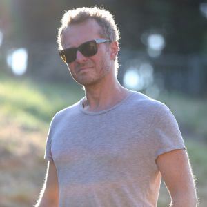 Exclusif - Rendez-vous avec le chanteur Sinclair à Grimaud. Le 25 juillet 2018