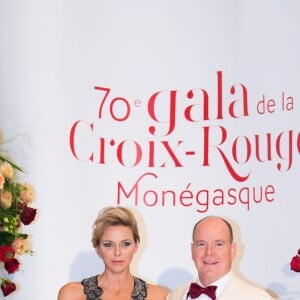 Le prince Albert II de Monaco et la princesse Charlene lors du 70e gala de la Croix-Rouge monégasque à Monaco le 27 juillet 2018. © Eric Mathon/Le Palais Princier/Monte-Carlo-SBM via Bestimage