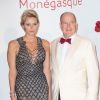 Le prince Albert II de Monaco et la princesse Charlene lors du 70e gala de la Croix-Rouge monégasque à Monaco le 27 juillet 2018. © Pierre Villard/Le Palais Princier/Monte-Carlo-SBM via Bestimage