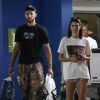 Exclusif - Kendall Jenner et son compagnon Ben Simmons sont allés faire du shopping chez Game Stop and Best Buy à West Hollywood, le 5 août 2018.