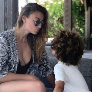 Rachel legrain-Trapani en vacances avec son fils Gianni - Instagram - 30 juillet 2018