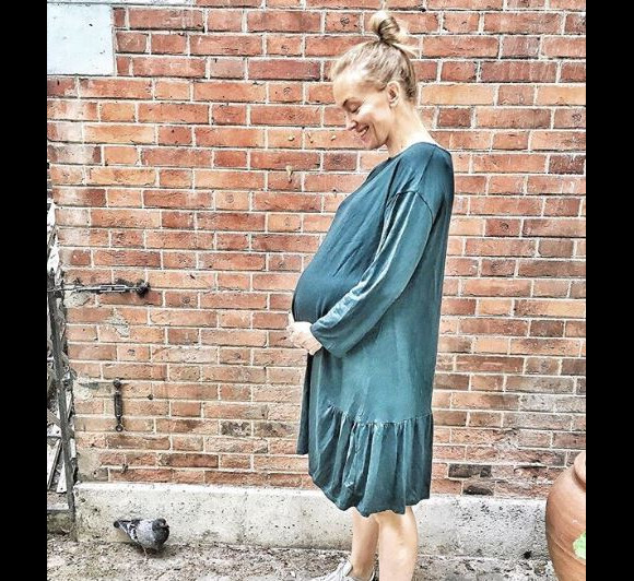 Maya Lauqué enceinte de son deuxième enfant - Instagram, juin 2018
