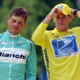 Lance Armstrong et Jan Ullrich lors de Tour de France 2003