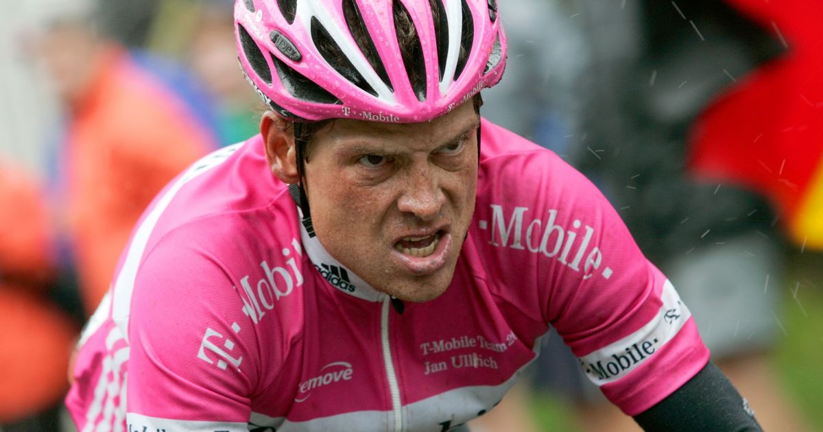 Jan Ullrich à Bodenmais, en Allemagne, le 16 août 2005 ...