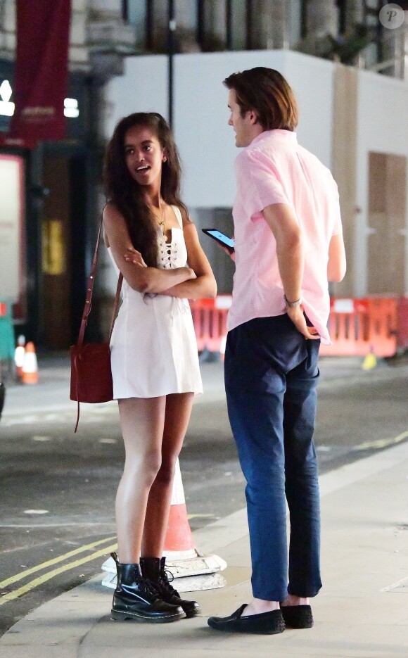 Exclusif - Malia Obama et son compagnon Rory Farquharson ont été aperçus main dans la main dans les rues de Londres, le 29 juillet 2018.