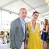 Matt Lauer et sa femme Annette en août 2014 lors du 39e Hamptons Classic Horse Show à Bridgehampton.