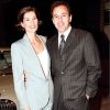 Matt Lauer et sa femme Annette à New York en 2000, deux ans après leur mariage.