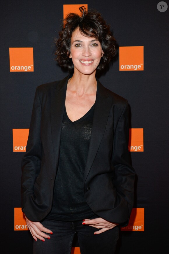 Semi-Exclusif - Linda Hardy - Soirée d'inauguration de la boutique Orange Opéra à Paris, le 7 novembre 2016. © Coadic Guirec/Bestimage