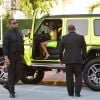 Kanye West et Kim Kardashian à Miami le 18 août 2018.