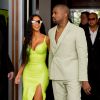 Kim Kardashian et Kanye West arrivent à la Villa (Casa Casuarina), ex-propriété de Gianni Versace, pour la réception du mariage de 2 Chainz et Kesha Ward. Miami, le 18 août 2018.