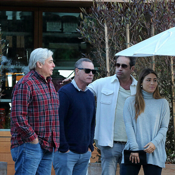 David Duchovny attend sa voiture au SOHO House Malibu à Los Angeles, Californie, Etats-Unis, le 8 juin 23017. © CPA/Bestimage