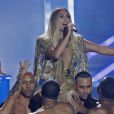 Jennifer Lopez aux MTV Video Music Awards 2018 à New York, le 20 août 2018.
