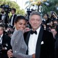 Vincent Cassel et sa fiancée Tina Kunakey - Montée des marches du film « Les Filles du Soleil » lors du 71ème Festival International du Film de Cannes. Le 12 mai 2018 © Borde-Jacovides-Moreau/Bestimage
