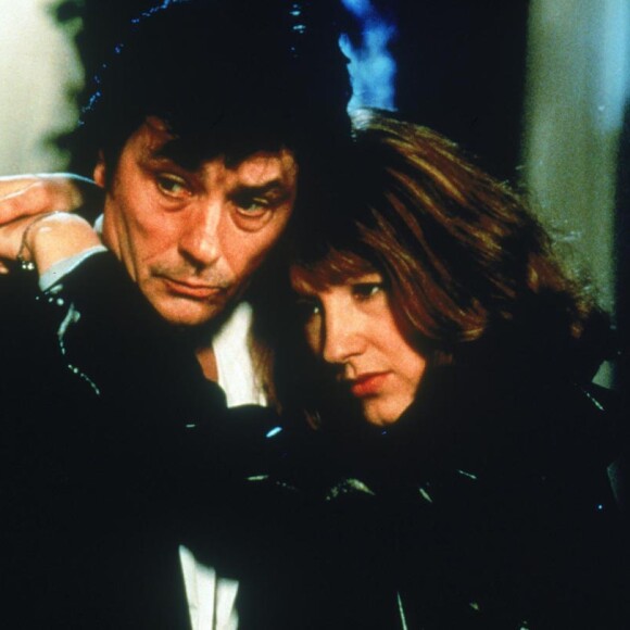 Alain Delon et Nathalie Baye dans Notre histoire