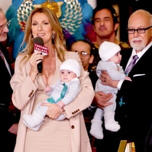 Céline Dion avait 42 ans lorsqu'elle a donné naissance à ses jumeaux Eddy et Nelson en 2010. Avec René Angélil, ils étaient déjà parents de René-Charles, alors âgé de 10 ans.