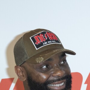 Le rappeur Kaaris - Avant-première du film "Overdrive" au cinéma Gaumont Opéra Capucines à Paris, le 19 juin 2017. © Pierre Perusseau/Bestimage