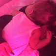 La petite Stormi, de retour sur le Snapchat de sa mère Kylie Jenner, ce 30 juin 2018.