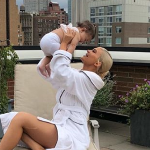 Kylie Jenner et sa fille Stormi à New York. Photo publiée le 22 août 2018 sur Instagram.