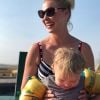 Katherine Heigl a partagé des photos de sa journée à la piscine avec sa famille sur Instagram, août 2018