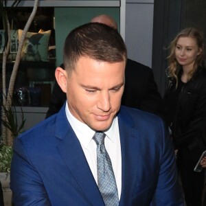 Channing Tatum arrive à la première de ''Comrade Detective'' au théâtre Arclight à Hollywood, le 3 août 2017