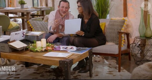 Extrait de l'émission "L'amour est dans le pré" du lundi 27 août 2018 - M6