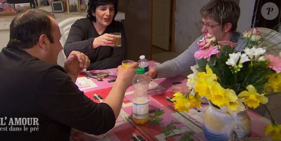 Extrait de l'émission "L'amour est dans le pré" du lundi 27 août 2018 - M6