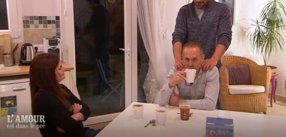 Extrait de l'émission "L'amour est dans le pré" du lundi 27 août 2018 - M6