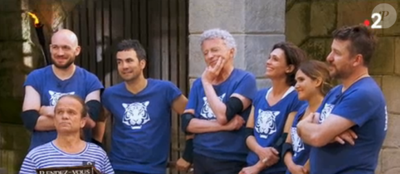 Extrait de l'émission "Fort Boyard" sur France 2 - 25 août 2018