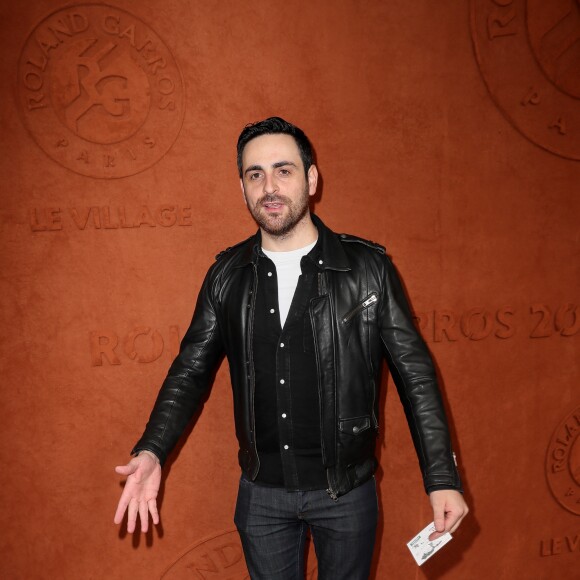 Camille Combal au village lors des internationaux de France de tennis de Roland Garros, Jour 4, à Paris le 30 mai 2018. © Cyril Moreau / Dominique Jacovides / Bestimage