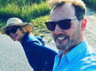 Kim Cattrall : Rare photo avec son amoureux Russell pour ses 62 ans