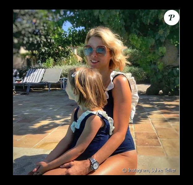 Sylvie Tellier et sa fille Margaux -Instagram, 27 août 2018