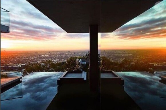 Avicii a partagé cette photo de son balcon à Los Angeles, sur Instagram, en octobre 2017