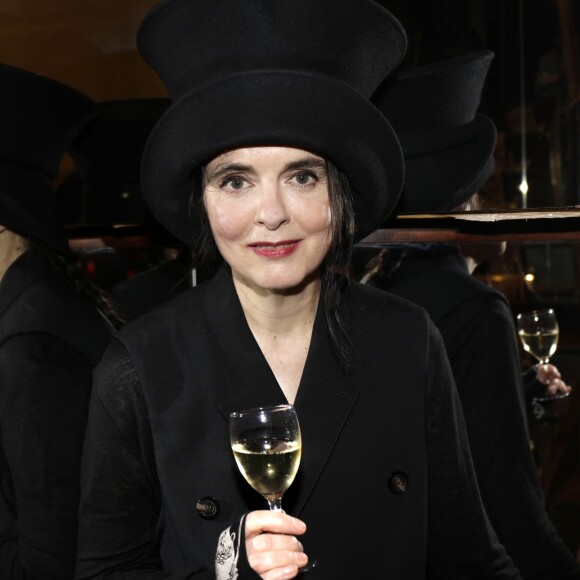 Portrait de Amélie Nothomb le 11 avril 2018. © Cédric Perrin / Bestimage