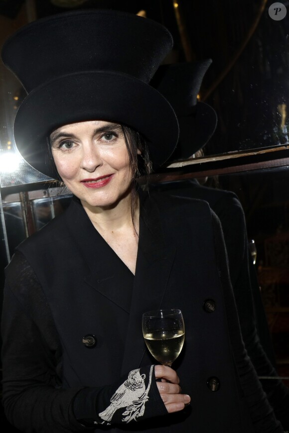 Portrait de Amélie Nothomb le 11 avril 2018. © Cédric Perrin / Bestimage