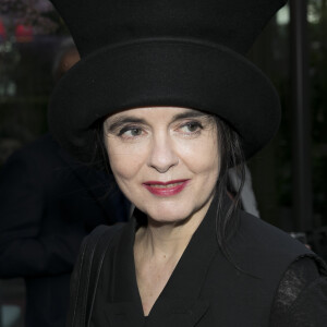 Portrait de Amélie Nothomb le 11 avril 2018. © Cédric Perrin / Bestimage
