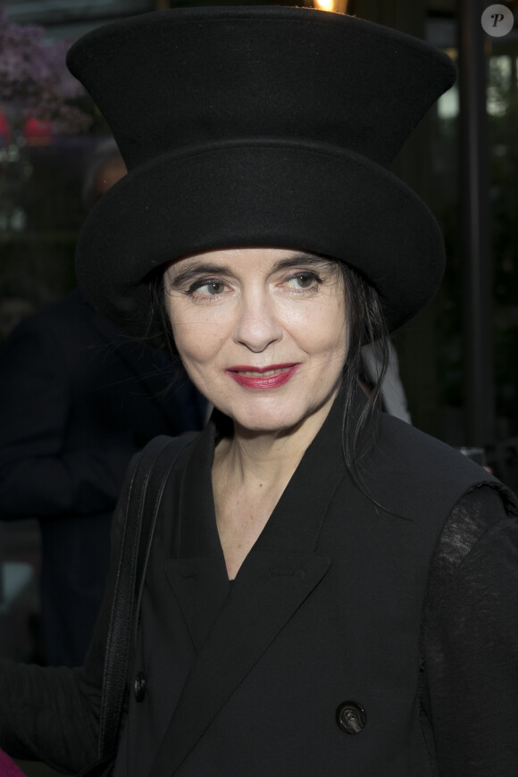 Portrait de Amélie Nothomb le 11 avril 2018. © Cédric Perrin / Bestimage