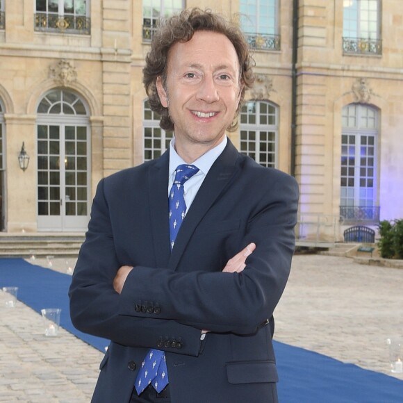 Stéphane Bern - Longines a organisé un Gala de charité en l'honneur de Steffi (Stefanie) Graf et de André Agassi avec les associations caritatives "Children for Tomorrow" et "The André Agassi Foundation for Education" au Musée Rodin à Paris avec qui la marque célèbre ses 10 ans de partenariat. Longines donnera le coup d'envoi d’une vente aux enchères de montres exclusives en faveur des associations de Steffi Graf et de André Agassi. Paris le 2 juin 2018 © Guirec Coadic/Bestimage