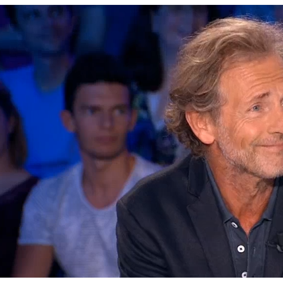 Stéphane Freiss sur le plateau de l'émission "On n'est pas couché" diffusée sur France 2 le 2 septembre 2018.