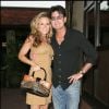 Exclusif - Charlie Sheen et Brooke mueller à la sortie du club Vibrato à Beverly Hills le 28 juillet 2007