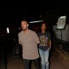 Exclusif - M. Pokora et sa compagne Christina Milian à la sortie du VIP Room à Saint-Tropez, le 17 août 2018. © Rachid Bellak/Bestimage
