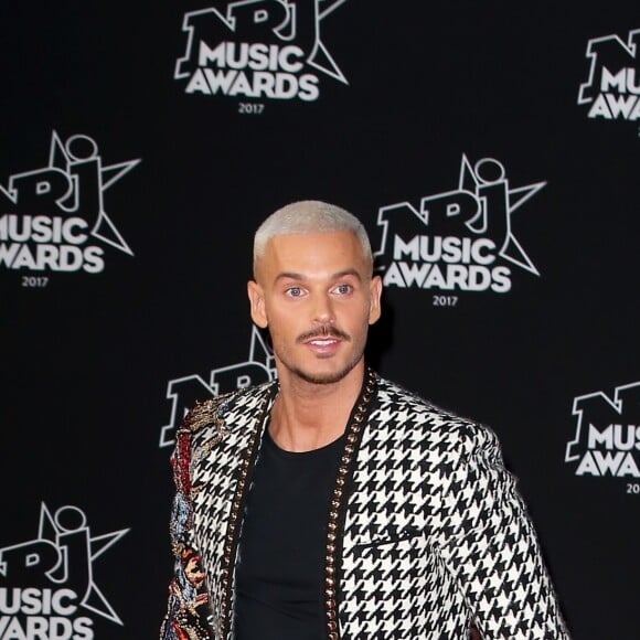 M. Pokora et sa compagne la chanteuse américaine Christina Milian - 19e édition des NRJ Music Awards à Cannes le 4 novembre 2017. © Dominique Jacovides/Bestimage