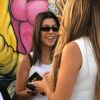 Kourtney Kardashian a été aperçue avec son fils Mason au parc d'attraction Malibu Chill Cook-Off à Malibu, le 1er septembre 2018.