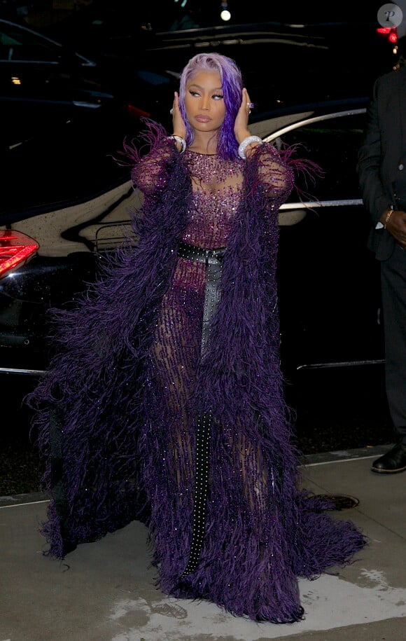 Nicki Minaj - Les Célébrités arrivent à la 6ème soirée annuelle Daily Front Row's Fashion Media Awards à l'hôtel Park Hyatt à New York, le 6 septembre 2018.